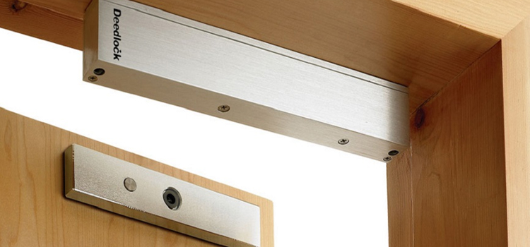 Magnetic lock installation Seaside